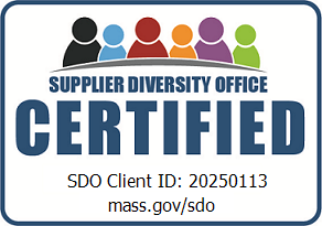 Massachusetts Supplier Diversity Office Certified Women Business Enterprise. SDO Client ID: 20250113. mass.gov/sdo